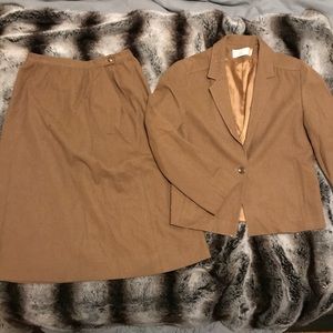 Vintage Pendleton skirt suit